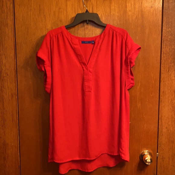 APT. 9 Cap Sleeve Blouse - Picture 2 of 2